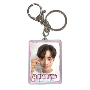 チャウヌ チャ・ウヌ 合皮製 キーホルダー 韓流グッズ key01-28