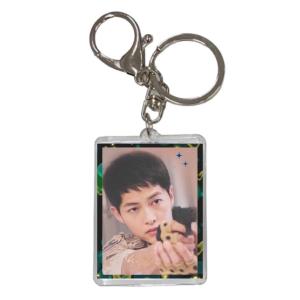 ATEEZ ホンジュン 直筆サイン入り フォトケースキーホルダー ホンジュン ATEEZ エイティーズ 柔らかい 合皮製 ポーチ 小物入れ 韓流