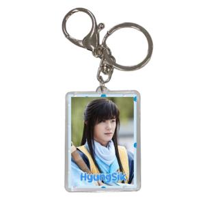 パクヒョンシク ファラン 花朗 写真入り キーホルダー 韓流 グッズ  js068-5