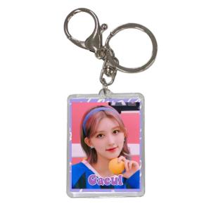 【休日限定価格】 IZONE　IVE　ユジン　缶バッジ　キーホルダー　グッズ IVE - 【IVE】ユジン キーホルダーの通販 by ゆな's shop