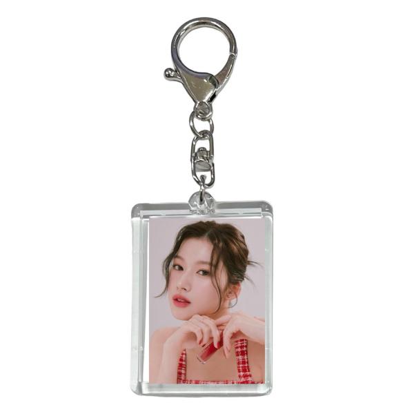 サナ TWICE トゥワイス 両面 写真入り キーホルダー 韓流 グッズ  js126-46