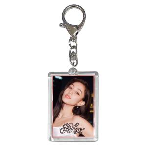 ジヒョ TWICE トゥワイス 両面 写真入り キーホルダー 韓流 グッズ