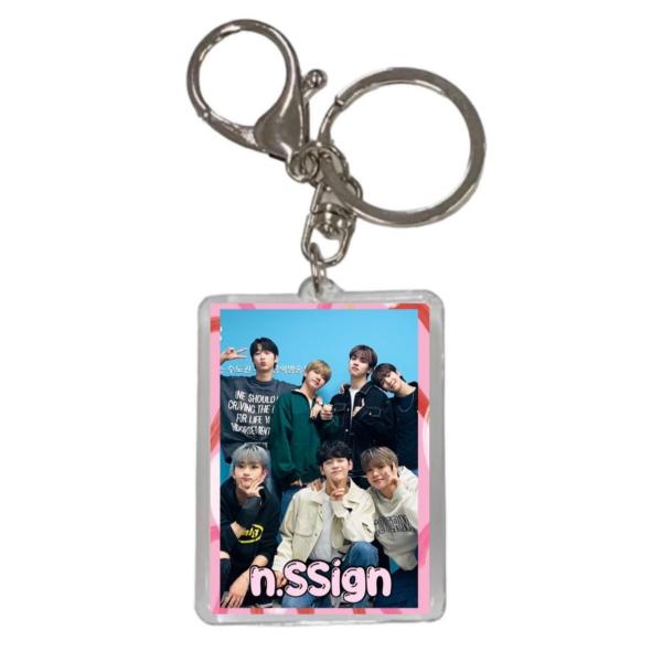 n.SSign エヌサイン 両面 写真入り キーホルダー 韓流 グッズ  js167-1
