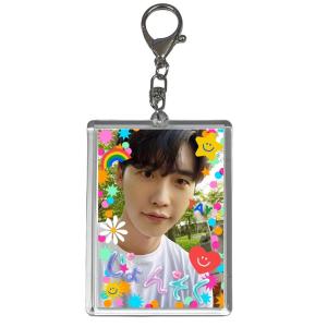 ムンビン ASTRO アストロ 両面 写真入り キーホルダー 韓流 グッズ