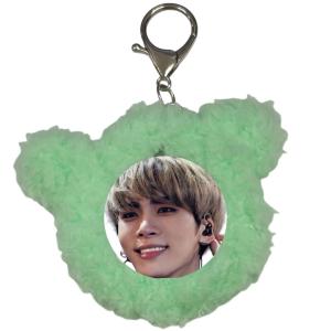 ジョンヒョン SHINee シャイニー カラー選べる もこもこ キーホルダー小 韓流 グッズ jw055-3