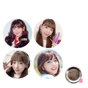４個セット ミイヒ NiziU ニジュー 缶バッチ 缶バッジ