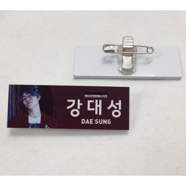 テソン　D-LITE　ビッグバン　BIGBANG　名札 韓流 グッズ njv033-1