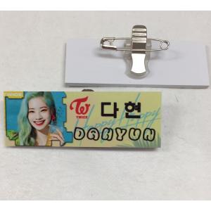 4個セット ダヒョン TWICE 缶バッチ バッジ 韓流 グッズ na002-63