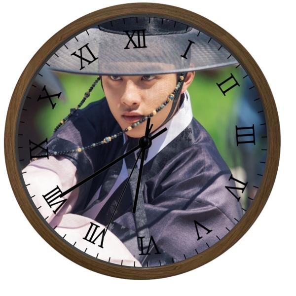 ディオ D.O エクソ EXO 掛け時計 WallClock 壁掛け 時計 直径30cm 韓流 グッ...