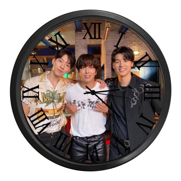 CNBLUE シーエヌブルー 掛け時計 WallClock 壁掛け 時計 直径30cm 韓流 グッズ...