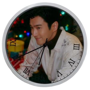 シウォン SUPERJUNIOR スーパージュニア 掛け時計 WallClock 壁掛け 時計 直径30cm 韓流 グッズ nk061-3