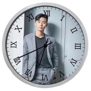 パクソジュン 掛け時計 WallClock 壁掛け 時計 直径30cm 韓流 グッズ nk063-1...