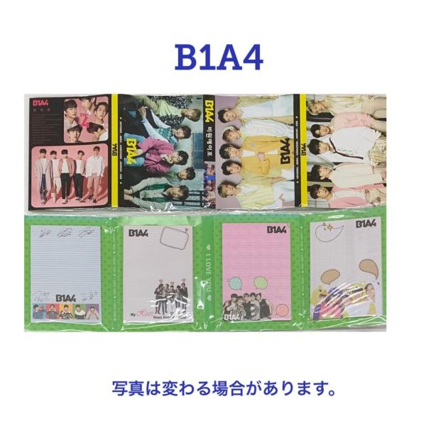 B1A4 4連 メモ帳 韓流 グッズ sd064