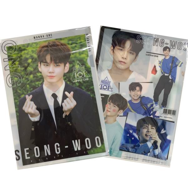 オンソンウ WANNA-ONE WANNAONE ワナワン クリアファイル A4 韓流 グッズ tk...