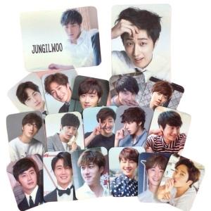 チョンイル JUNGILWOO ミニ 写真 シール セット 韓流 グッズ ug033-1