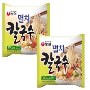 2個セット 農心 煮干しカルグッス麺 即席袋めん インスタントラーメン 韓国食品 ye004-6｜angieseoul