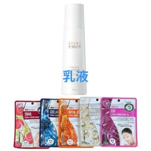 国内発送 Atomy アトミ エイソルート セレクティブ ローション 乳液 135ml マスクシートおまけ付き アトミ化粧品 韓国コスメ za002｜angieseoul