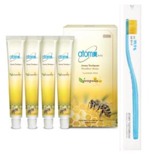 専用　アトミ 韓国化粧品（atomy　atom美）　お好きな4本 アトミ 歯ミガキ 50g×4本セット プロポリス配合 韓国コスメ ナチュラル