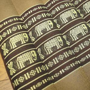 タイの 座布団 正方形 38cm角 象さん柄 ...の詳細画像4