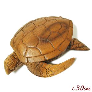 亀 木彫り 置物【匠の木彫り 木の 亀(かめ) 】 エンジュの です