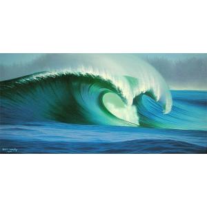 バリアート絵画　LL　横　『Big Wave』　Windy　Special Order作品　[額横約...