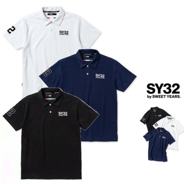 SY32 by SWEET YEARS 13027 BASIC POLO POLO ベーシック ナン...