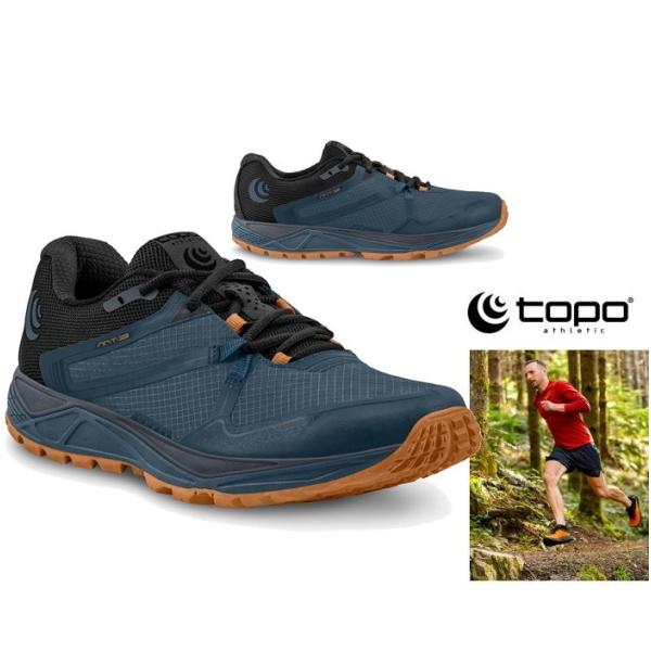 TOPO(トポ・アスレチック) MT-3 TRAIL スニーカー color:Slate/Orang...