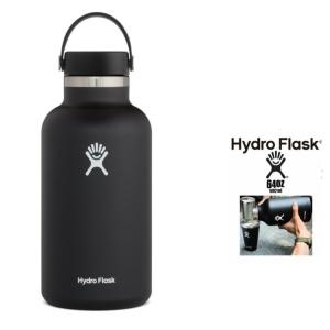 HYDRO FLASK(ハイドロ フラスク) 64オンス HYDRATION ワイドマウス 『 64 oz Wide Mouth 』 color：BLACK (ブラック)｜angland