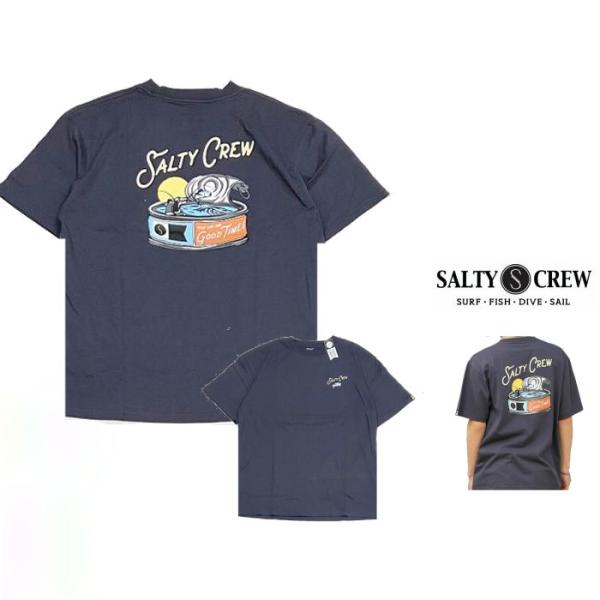 SALTY CREW(ソルティークルー) TUNA CAN S/S TEE BACKプリント 半袖T...