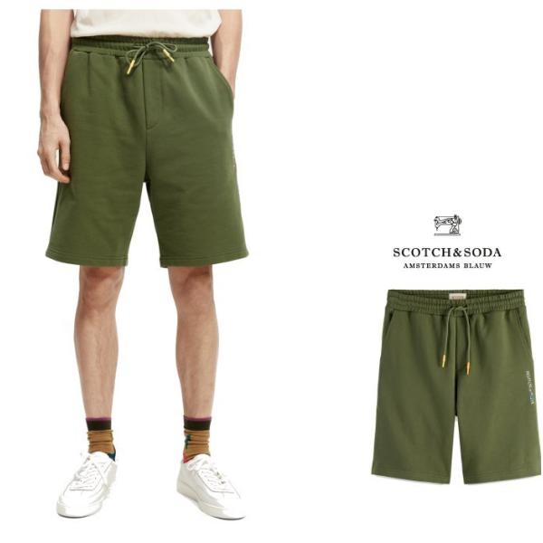 SCOTCH＆SODA(スコッチ&amp;ソーダ) 165951 UNISEX スェット ショートパンツ c...