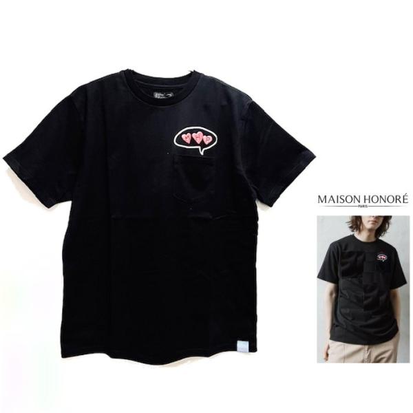 MAISON HONORE(メゾンオノレ) UNISEX pckt-2 Pocket Tee-2 S...