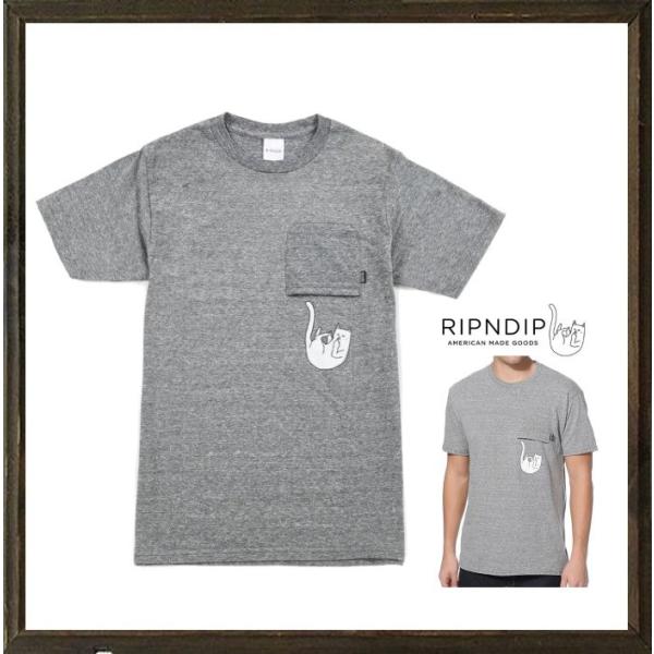 RIPNDIP リップンディップ Falling For Nermal Pocket Tee Tee...