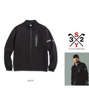 SY32 by SWEET YEARS★GOLF SYG-22A33 STORM FREEZE JK JACKET スタンド ストーム フリーズジャケット Color:BLACK(ブラック)｜angland