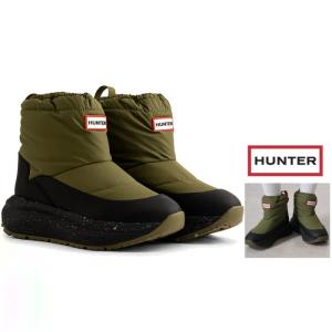 HUNTER　スノーブーツ　uk7 HUNTER（ハンター） ユニセックス グリップ ショート スノー ブーツ
