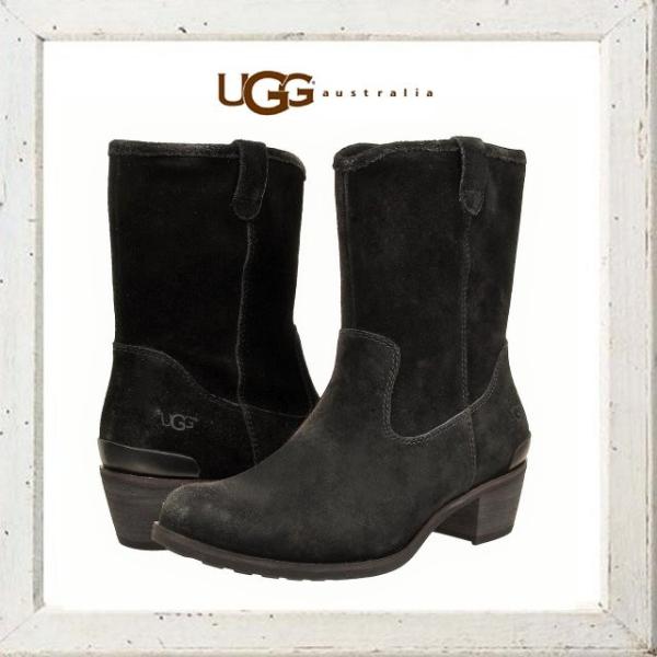 UGG(アグ) W BRIAR  スウェード ウエスタンブーツ　COLOR:BLACK（ブラック）