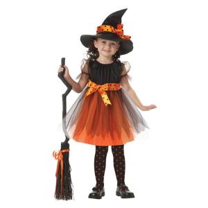 ハロウィン仮装子供服 魔女ドレス キッズハロウィン子供衣装 コスプレ服 コスチューム キャラクター服パーティグッズ｜angle-baby