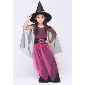 ハロウィン仮装子供服 魔女ドレス キッズコスプレ服ハロウィン子供衣装  コスチューム キャラクター服パーティグッズ｜angle-baby