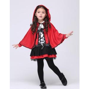 ハロウィン衣装子供用子供服 赤ずきん魔女 キッズコスプレ仮装服ハロウィン子ども衣装  コスチューム キャラクター服パーティグッズ｜angle-baby