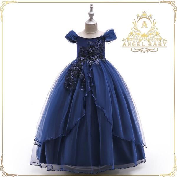 子供ドレス フォーマルピアノ発表会ドレス 女の子ワンピース 卒業式 発表会ドレスジュニア 結婚式 キ...