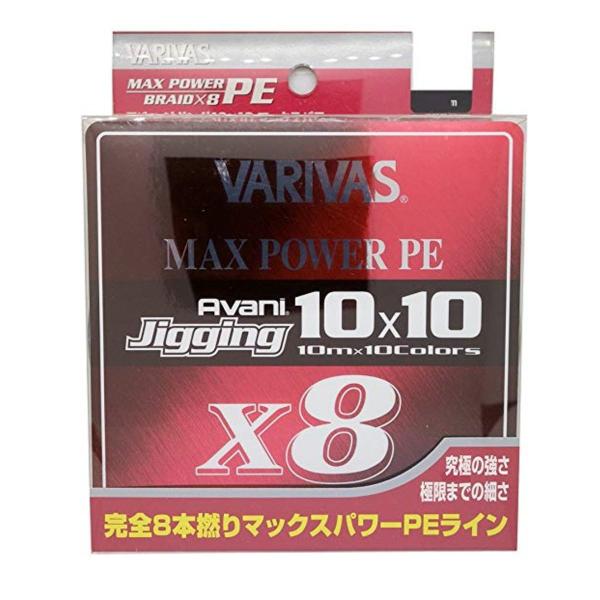 モーリス ライン VARIVAS ジギング10×10 マックスパワーPE X8 200m 1号 [4...