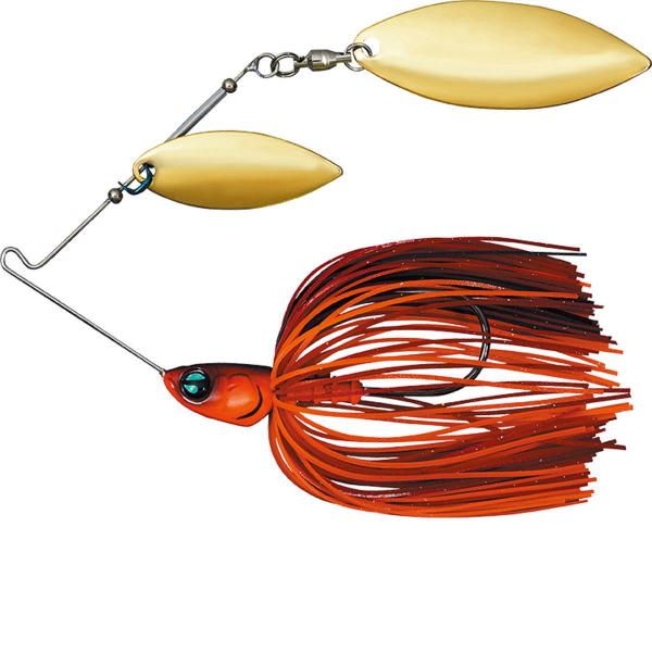 【特価品】 ダイワ スティーズ スピナーベイト 1/4oz DW スパークレッド [メール便]