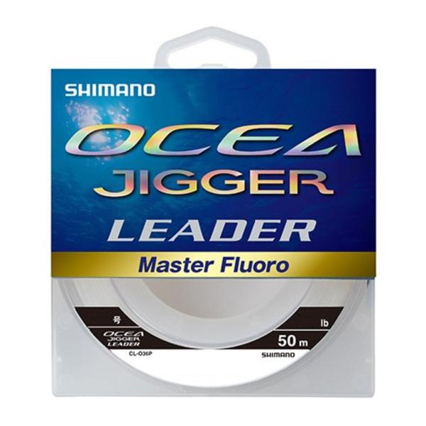 シマノ ライン オシア ジガーリーダー マスターフロロ 5号(Max 20Lb)-50m [メール便...