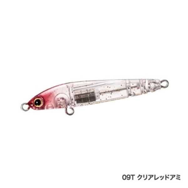 シマノ ソアレ ライズショットスティック 60S AR-C OL-260R 09T クリアレッドアミ...
