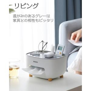 箱なし ティッシュケース リモコンラック 卓上...の詳細画像3