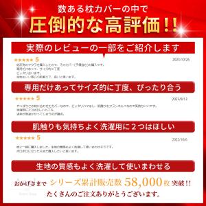 枕カバー 30×50 洗える 頸椎サポート低反...の詳細画像2