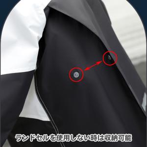 レインコート キッズ セパレート カッパ 上下...の詳細画像5