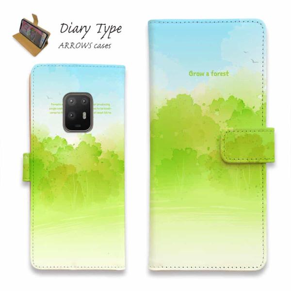 arrows アローズ スマホケース 手帳型 arrows Alpha F-51F We2 F-52...