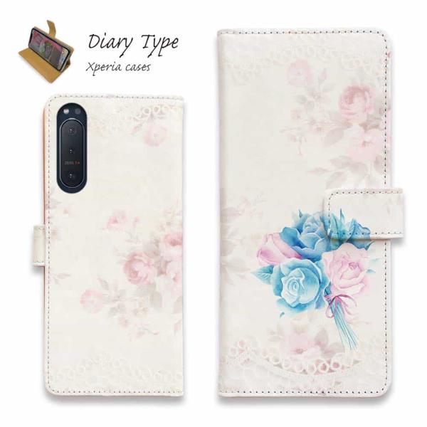 Xperia スマホケース 手帳型 Xperia 10 VI Xperia 1 VI Xperia ...