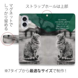 スマホケース 手帳型 ヘミングウェイの猫とは…...の詳細画像3
