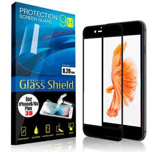 iPhone6/6s Plus 液晶保護フィルム 保護フィルム 3D 9H ガラスシールド